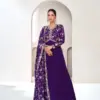 Aashirwad Veronica Premium Silk Wholesale Designer Gown with Dupatta Catalog